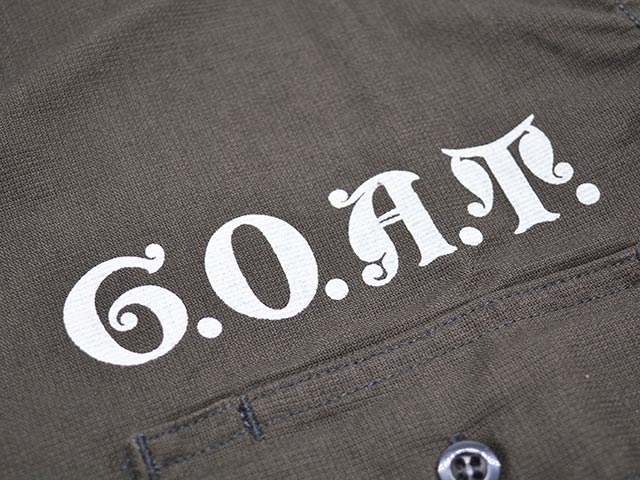 ��FREE WHEELERS/�ե꡼�ۥ����顼����2026SS�֡�Corky�� SHORT SLEEVE SHIRT��G.O.A.T.��/�ɥ��������ɥ��硼�ȥ��꡼�֥���ġɥ����ȡɡ�(2623005)