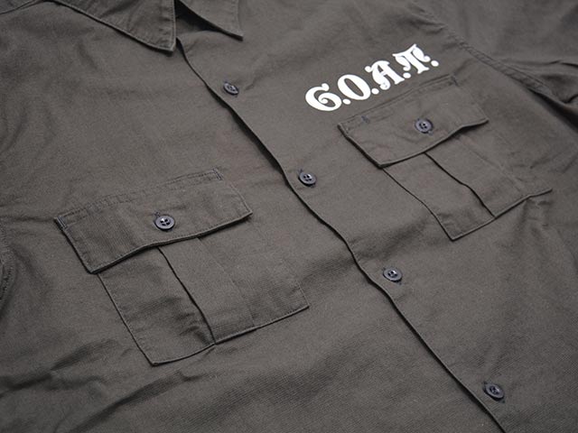 ��FREE WHEELERS/�ե꡼�ۥ����顼����2026SS�֡�Corky�� SHORT SLEEVE SHIRT��G.O.A.T.��/�ɥ��������ɥ��硼�ȥ��꡼�֥���ġɥ����ȡɡ�(2623005)