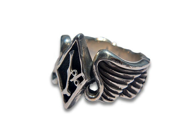 ��SKULL FLIGHT/������ե饤�ȡۡ�1% Wing Ring/1%�����󥰥�󥰡�
