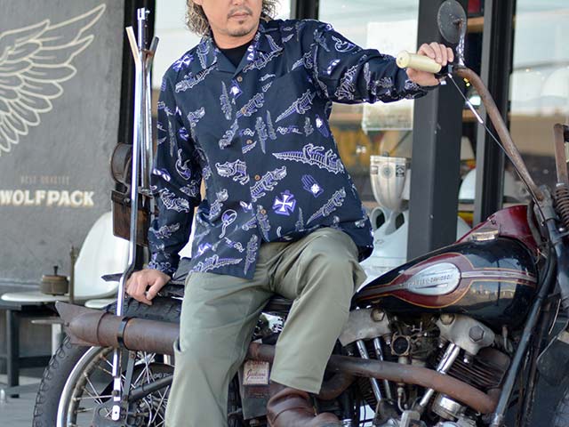 (30% OFF)��2����RED TAiL/��åɥƥ����2024SS��WiLD DRAGON L/S Shirts/�磻��ɥɥ饴����󥰥��꡼�֥���ġ�(RKK-464)