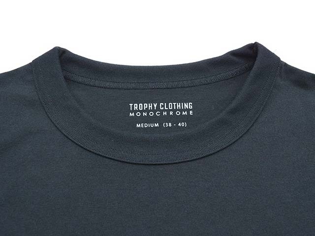 ��3����TROPHY CLOTHING/�ȥ��ե������������󥰡ۡ�Monochrome Logo RD L/S Tee/��Υ����������RD���󥰥��꡼��Tee��(TRMN-201)