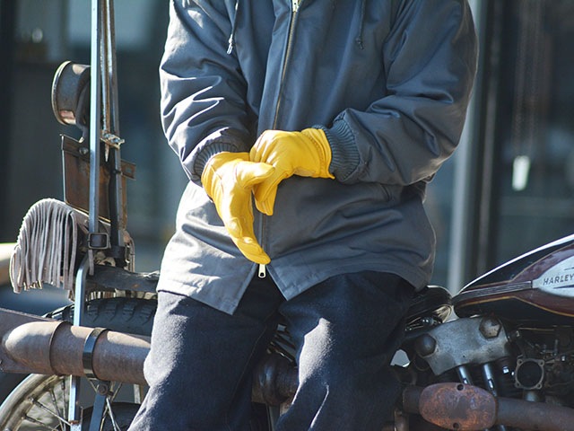 ��2����UNCROWD/���󥯥饦�ɡ�2024AW��Deerskin Street Winter Glove/�ǥ��������󥹥ȥ꡼�ȥ����󥿡��������֡�(247-66-012)