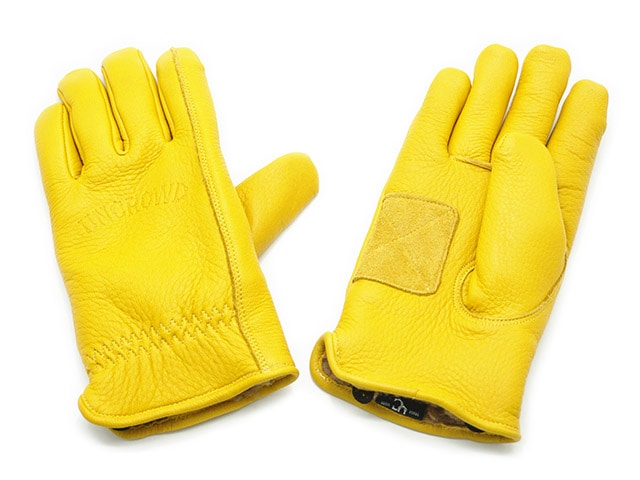 全2色【UNCROWD/アンクラウド】2024AW「Deerskin Street Winter Glove