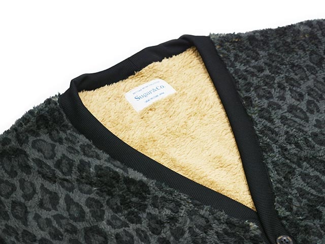 THE CRIME Leopard cardigan クライミー　カーディガン THE CRIME Leopard cardigan クライミー カーディガン