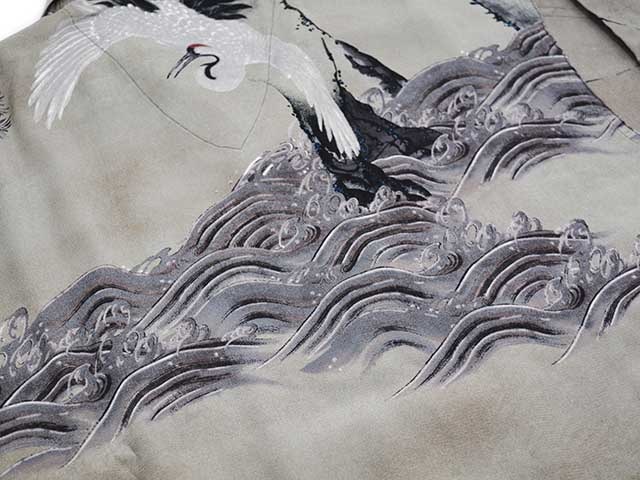 ��BLACK SIGN/�֥�å��������2025SS��Three Quarter Sleeve Night Hawaiian Shirt��Jyakuchu Ito��/���꡼�������������꡼�֥ʥ��ȥϥ磻���󥷥�ġɰ�ƣ ���աɡ�(BSSL-25111)