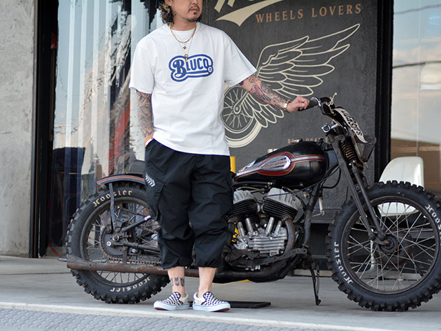 (30% OFF)��5����BLUCO/�֥륳��2025SS��Print Tee��OLD��/�ץ���Tee�ɥ�����ɡɡ�(153-22-011)