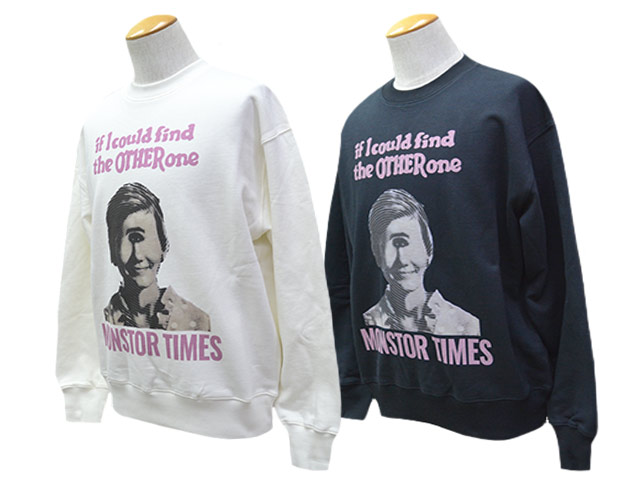 2MONSTOR TIMES/󥹥ȥॺ2025AWMONSTOR GREETING SWEAT SHIRTSif I could find the OTHER one /󥹥ȥ꡼ƥ󥰥åȥġ(25AW-MT-004)