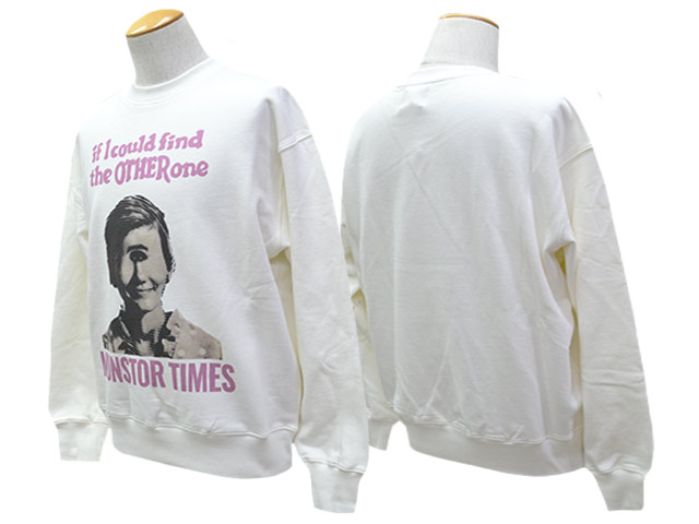 2MONSTOR TIMES/󥹥ȥॺ2025AWMONSTOR GREETING SWEAT SHIRTSif I could find the OTHER one /󥹥ȥ꡼ƥ󥰥åȥġ(25AW-MT-004)
