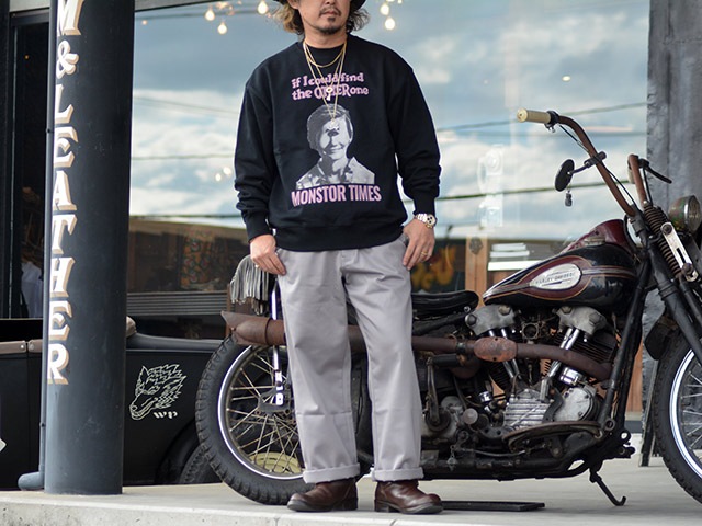 2MONSTOR TIMES/󥹥ȥॺ2025AWMONSTOR GREETING SWEAT SHIRTSif I could find the OTHER one /󥹥ȥ꡼ƥ󥰥åȥġ(25AW-MT-004)