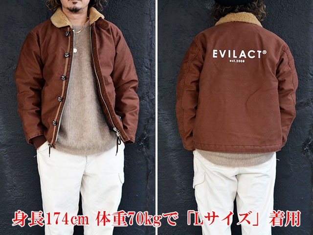 ��3����EVILACT/�����֥륢���ȡ�2025AW��MC Deck Jacket/MC�ǥå����㥱�åȡ�(EA25-ACT2-J06)