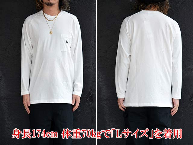 ��4����BLUCO/�֥륳��2026SS��Dry Cotton Raglan L/S Tee��BLC��/�ɥ饤���åȥ�饰�����󥰥��꡼��Tee��BLC�ɡ�(161-12-026)