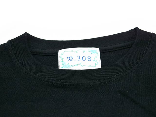 ��BLUE ROSE.308/�֥롼������.308�ۡ�High Quality Crew Neck L/S Tee��Wheel Flag"/�ϥ�������ƥ������롼�ͥå����󥰥��꡼��Tee�ɥۥ�����ե�å��ɡ�