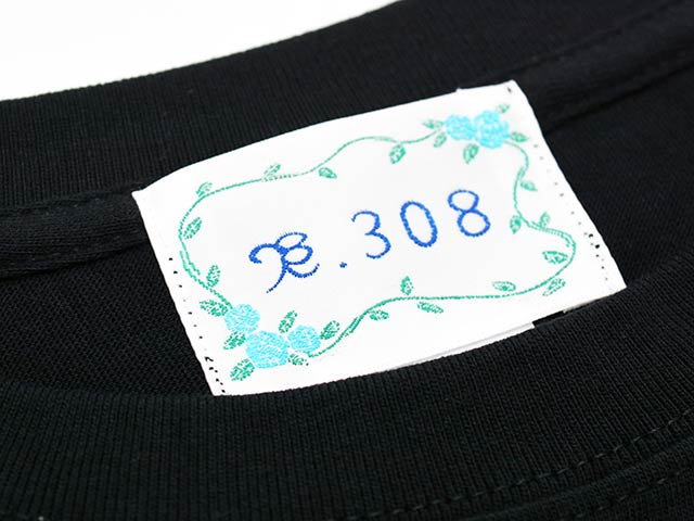 ��BLUE ROSE.308/�֥롼������.308�ۡ�High Quality Crew Neck L/S Tee��Wheel Flag"/�ϥ�������ƥ������롼�ͥå����󥰥��꡼��Tee�ɥۥ�����ե�å��ɡ�