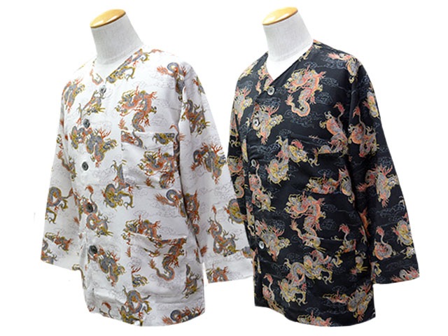 ��2����BLACK SIGN/�֥�å��������2026SS��Late Night Shirt��Dragon in Clouds��/�쥤�ȥʥ��ȥ���ġɥɥ饴�󥤥󥯥饦�ɡɡ�(BSSL-26104)