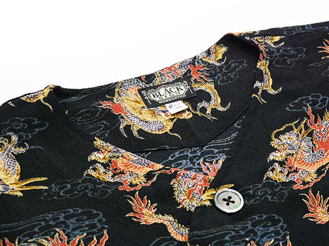 ��2����BLACK SIGN/�֥�å��������2026SS��Late Night Shirt��Dragon in Clouds��/�쥤�ȥʥ��ȥ���ġɥɥ饴�󥤥󥯥饦�ɡɡ�(BSSL-26104)