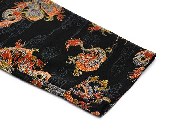 ��2����BLACK SIGN/�֥�å��������2026SS��Late Night Shirt��Dragon in Clouds��/�쥤�ȥʥ��ȥ���ġɥɥ饴�󥤥󥯥饦�ɡɡ�(BSSL-26104)