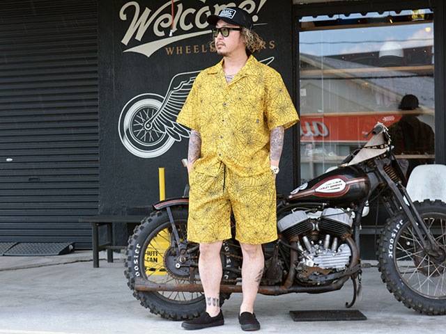 ��2����EVILACT/�����֥륢���ȡ�2026SS��SPIDERWEB Eazy Shorts/���ѥ����������֥����������硼�ġ�(EA26-ACT1-P07)