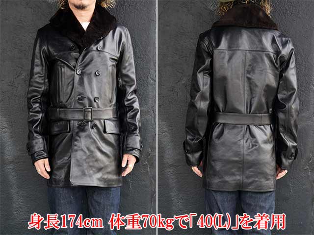��BILTBUCK by ATTRACTIONS/�ӥ�ȥХå��Х����ȥ饯����󥺡ۡ�Shawl Collar Horsehide Imperial Half Coat��Lot.501��/���硼�륫�顼�ۡ����ϥ��ɥ���ڥꥢ��ϡ��ե����ȡ�Lot.501�ɡ�