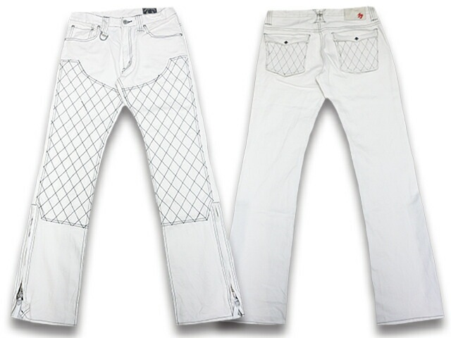 週末値下げ！【新品・未使用】スカルフライト SSパンツタイプ3ブーツカット36 SKULL FLIGHT/スカルフライト】「SS Pants Type3 Boots Cut”Hard