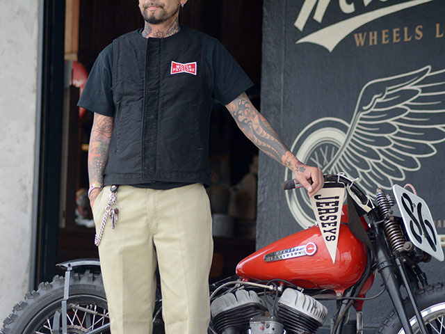 FREE WHEELERS/フリーホイーラーズ】2023SS「Deck Worker Vest