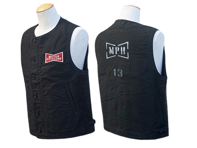 FREE WHEELERS/フリーホイーラーズ】2023SS「Deck Worker Vest”MOTOR