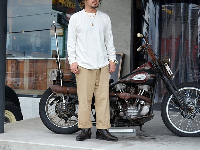 ��3����FULLCOUNT/�ե륫����ȡۡ�Flat Seam Heavy Weight L/S Tee/�ե�åȥ�����إӡ��������ȥ��󥰥��꡼��Tee��(5222L)