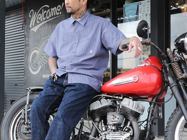 (50% OFF)��9����BLUCO/�֥륳��2024SS��Standard S/S Work Shirts/����������ɥ��硼�ȥ��꡼�֥������ġ�(143-21-108)