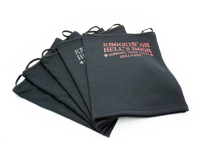 全5色【SKULL FLIGHT/スカルフライト】2025SS「Riders Fleece Neck