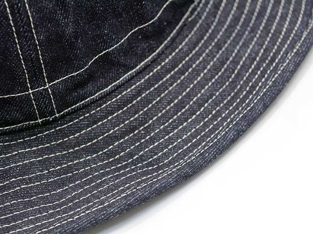 ��BLACK SIGN/�֥�å��������2025SS��Indigo Denim Utility Hat/����ǥ����ǥ˥�桼�ƥ���ƥ����ϥåȡ�(BSSC-25903)