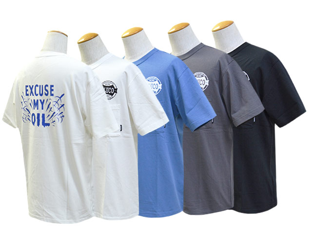 (30% OFF)��5����BLUCO/�֥륳��2025SS��Pocket Tee��OIL��/�ݥ��å�Tee�ɥ�����ɡ�(153-22-010)