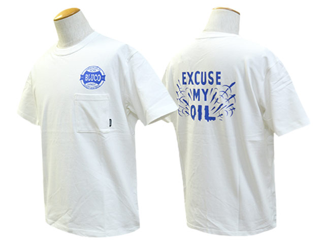 (30% OFF)��5����BLUCO/�֥륳��2025SS��Pocket Tee��OIL��/�ݥ��å�Tee�ɥ�����ɡ�(153-22-010)