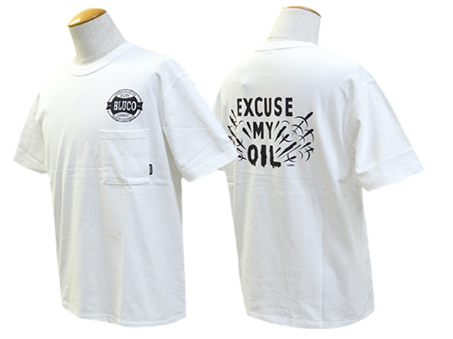 (30% OFF)��5����BLUCO/�֥륳��2025SS��Pocket Tee��OIL��/�ݥ��å�Tee�ɥ�����ɡ�(153-22-010)