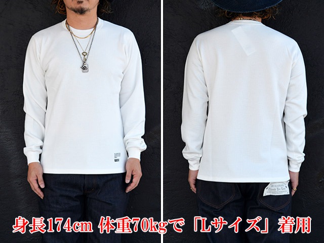 ��5����BLUCO/�֥륳��2025AW��Crew Neck Thermal Shirts/���롼�ͥå������ޥ륷��ġ�(155-12-018)