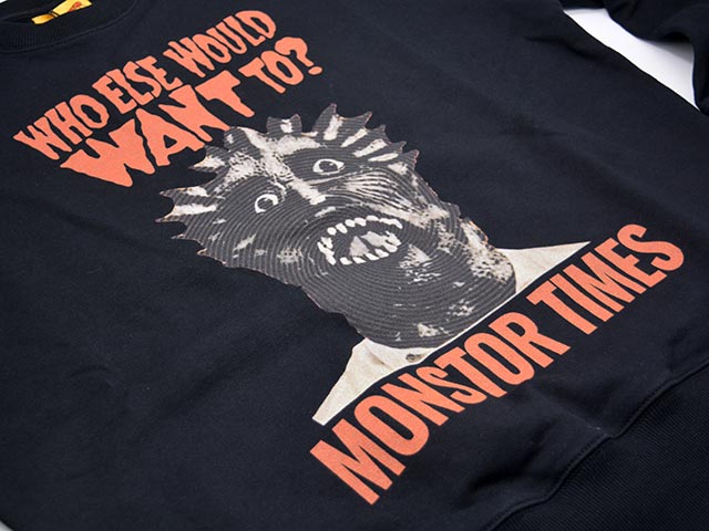 ��2����MONSTOR TIMES/��󥹥ȥ������ॺ��2025AW��MONSTOR GREETING SWEAT SHIRTS��WHO ELSE WOULD WANT TO?��/��󥹥ȥ����꡼�ƥ��󥰥������åȥ���ġ�(25AW-MT-005)