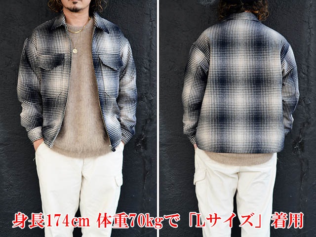 ��3����EVILACT/�����֥륢���ȡ�2025AW��Check Padded Jacket/�����å��ѥǥåɥ��㥱�åȡ�(EA25-ACT2-S02)