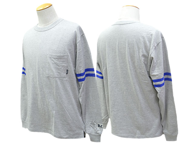 ��4����BLUCO/�֥륳��2026SS��Dry Cotton Pocket L/S Tee��LINE��/�ɥ饤���åȥ�ݥ��åȥ��󥰥��꡼��Tee�ɥ饤��ɡ�(161-12-025)