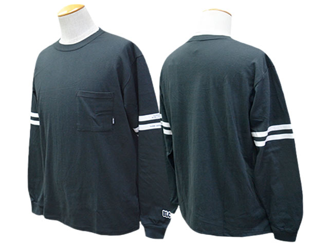 ��4����BLUCO/�֥륳��2026SS��Dry Cotton Pocket L/S Tee��LINE��/�ɥ饤���åȥ�ݥ��åȥ��󥰥��꡼��Tee�ɥ饤��ɡ�(161-12-025)