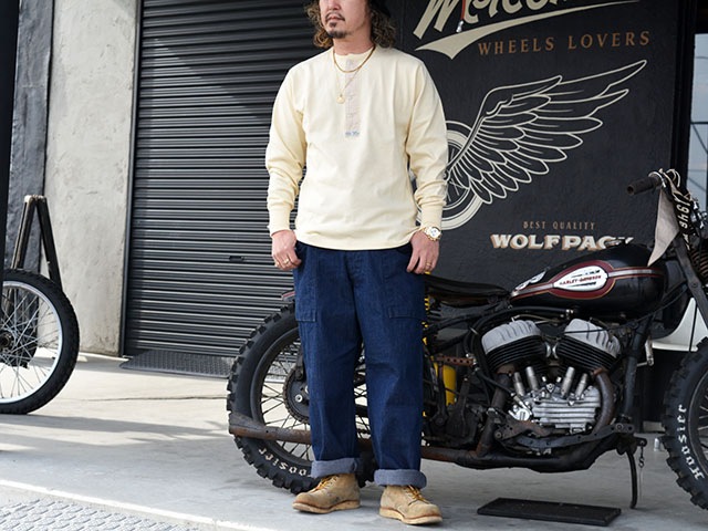 ��2����FREE WHEELERS/�ե꡼�ۥ����顼����2025FW��Henley Necked L/S Shirt/�إ�꡼�ͥå��åɥ��󥰥��꡼�֥���ġ�(2535004)