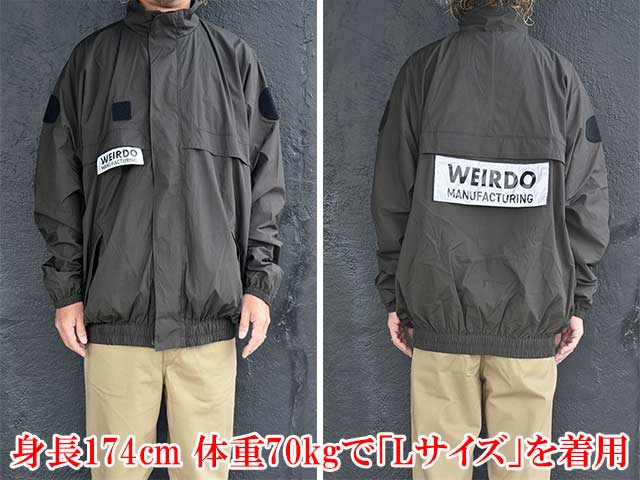 (30% OFF)��WEIRDO/���������ɡۡߡ�LUCEBER/�롼���С���2024AW��Government Policeman Jacket/���Х��ȥݥꥹ�ޥ󥸥㥱�åȡ�(WRD-LCB-24-AW-01)