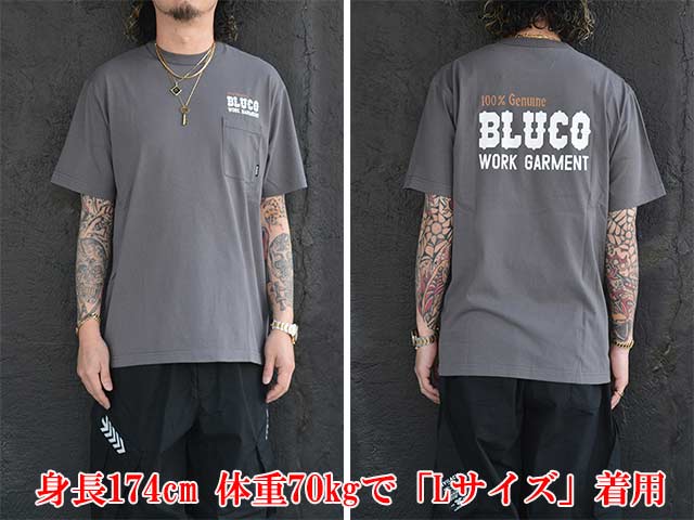 (30% OFF)��4����BLUCO/�֥륳��2025SS��Pocket Tee��BOLT��/�ݥ��å�Tee�ɥܥ�ȡɡ�(153-22-012)