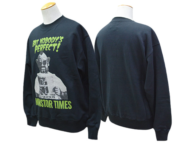 2MONSTOR TIMES/󥹥ȥॺ2025AWMONSTOR GREETING SWEAT SHIRTSUPER MONSTORS!/󥹥ȥ꡼ƥ󥰥åȥġ(25AW-MT-006)