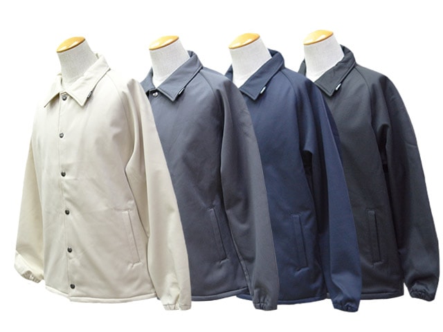 全4色【BLUCO/ブルコ】2025AW「Stretch Warm Coach Jacket/ストレッチ