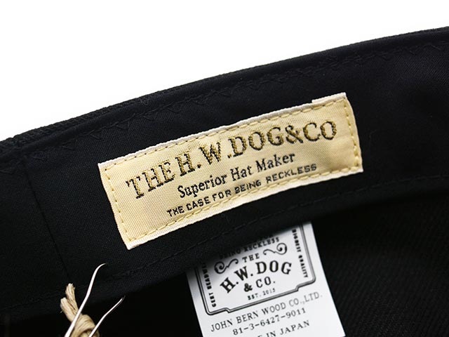 ��3����THE H.W.DOG&CO./�ɥå�����ɥ�����2026SS��Box Cap/�ܥå�������åס�(D-01114)