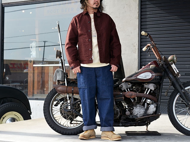 ��FREE WHEELERS/�ե꡼�ۥ����顼����2026SS��Deck Worker Jacket/�ǥå���������㥱�åȡ�(2621005)