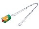 (50% OFF)��POP EYES/�ݥåץ�������2023SS��Monster Necklace��Special Color��/��󥹥����ͥå��쥹�ɥ��ڥ���륫�顼�ɡ�(PPE-23SS-009)(UNCHANGING LOVE/��������󥸥󥰥��/MISTER X/�ߥ��������å���/���ᥫ��/�ۥåȥ��å�/WOLF PACK/����եѥå�)