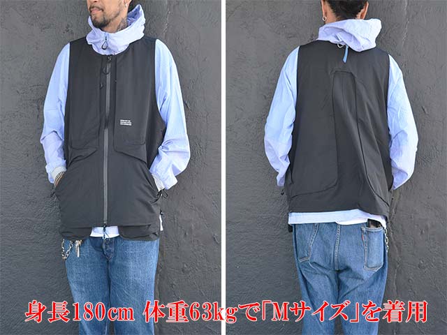 【極美品】COMFY OUTDOOR GARMENT 15 STEP VEST CMF OUTDOOR GARMENT 