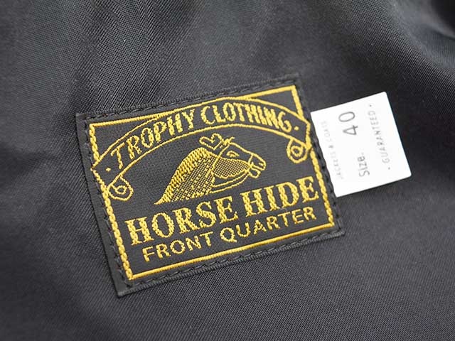 TROPHY CLOTHING/ȥե󥰡2023AWHummingbird  Horsehide Jacket/ϥߥ󥰥Сɥۡϥɥ㥱åȡ(TR-YL08)<br><br>(ᥫ/ϡ졼/Y2쥶/磻ġ쥶/ϳ/ǥ/WOLF PACK/եѥå)