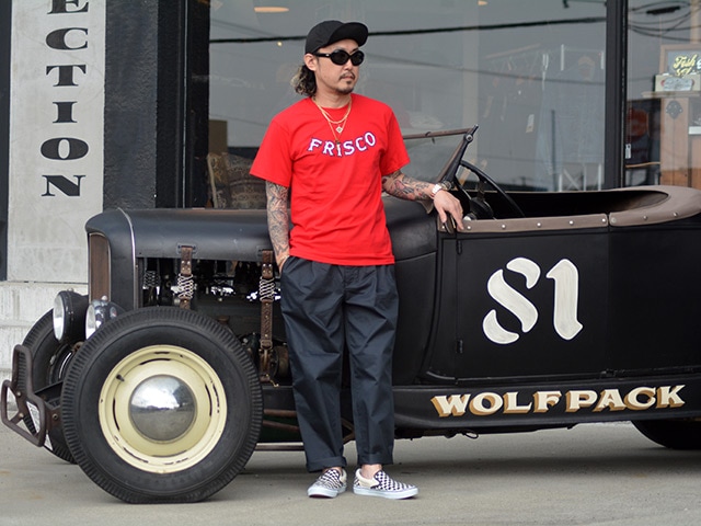 全3色【415 CLOTHING/415クロージング】「Printed S/S Tee”FRISCO 415