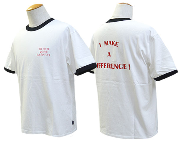(30% OFF)��5����BLUCO/�֥륳��2025SS��Print Ringer Tee��DIFF��/�ץ��ȥ�󥬡���DIFF�ɡ�(153-22-013)