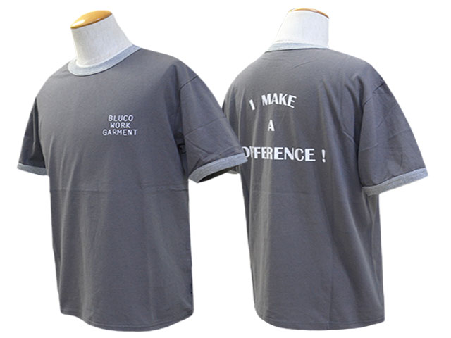 (30% OFF)��5����BLUCO/�֥륳��2025SS��Print Ringer Tee��DIFF��/�ץ��ȥ�󥬡���DIFF�ɡ�(153-22-013)